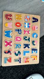 Letter puzzel compleet HEMA, Kinderen en Baby's, Speelgoed | Kinderpuzzels, Van hout, Meer dan 50 stukjes, Ophalen of Verzenden