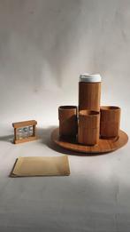 Bamboe theeservies, Jia INC for Bredemeijer. Compleet. S41, Tweedehands verkoop, Tweedehands verkoop, Gebruikt, Ophalen of Verzenden