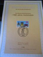 poststuk -1986-100 Jahre Automobil .Duitse Bundespost, Ophalen of Verzenden