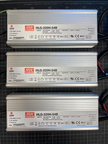 MEAN WELL HLG-320H-54B LED-drivers zgan beschikbaar voor biedingen