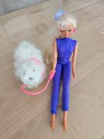Barbie met loophondje, Ophalen of Verzenden, Zo goed als nieuw, Barbie