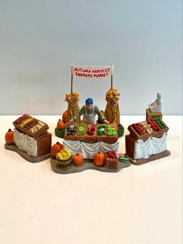 Lemax Farmers Market, set of 6 (53522) beschikbaar voor biedingen
