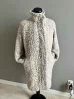 Samsoe Samsoe wollen jas beige geijs maat 36, Kleding | Dames, Jassen | Winter, Ophalen of Verzenden, Zo goed als nieuw, Maat 38/40 (M)