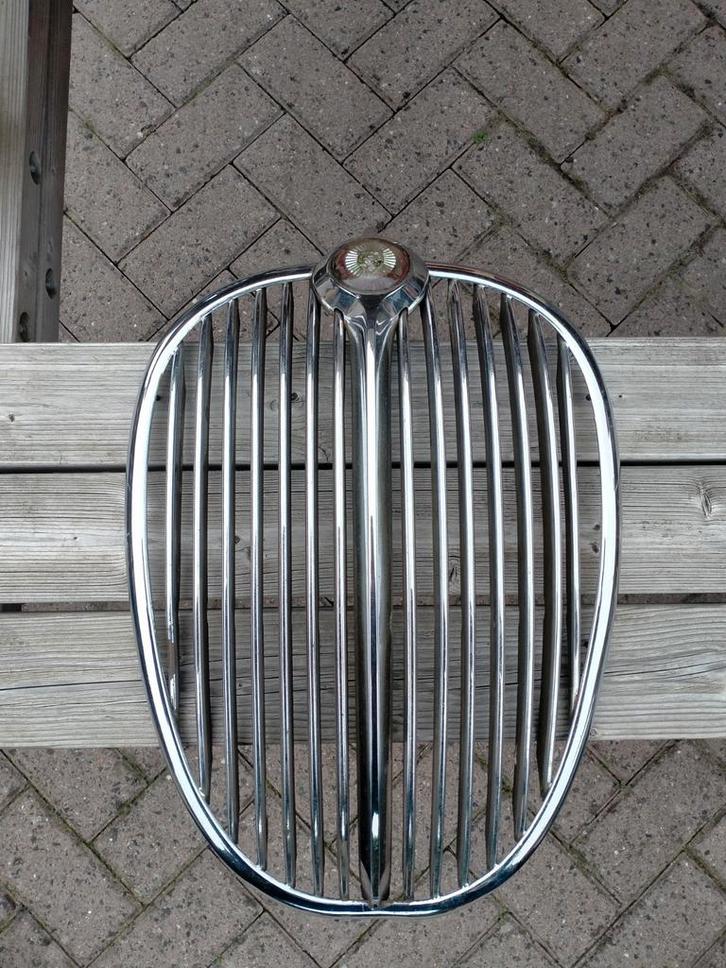 Jaguar MK2 Grill, Auto-onderdelen, Carrosserie en Plaatwerk, Bumper, Oldtimer onderdelen, Jaguar, Voor, Gebruikt, Ophalen of Verzenden