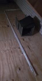 Gordijnrails ongeveer 17 mtr, Huis en Inrichting, Stoffering | Gordijnen en Lamellen, Ophalen, Zo goed als nieuw, Minder dan 100 cm