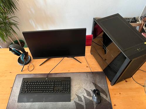 Gaming PC (Intel Core i5 10600K, Radeon RX 580 Series 8GB, D, Computers en Software, Desktop Pc's, Gebruikt, 4 Ghz of meer, SSD