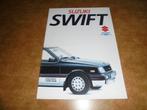 Duitse brochure Suzuki Swift  1985, Nieuw, Overige merken, Ophalen of Verzenden