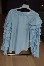 Blauwe blouse van Lost Ink met aparte mouwen maat 40., Maat 38/40 (M), Blauw, Lost Ink, Ophalen of Verzenden