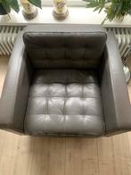 2 Zo Goed Als Nieuwe Fauteuils - Grijs/Groen ikea landskrona, Huis en Inrichting, Fauteuils, Ophalen, Zo goed als nieuw, Leer