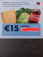 FLINK 15 euro korting, Eén persoon, Kortingsbon, Overige typen