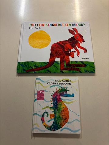 Eric Carle Boeken - Kangoeroe & Vader Zeepaard beschikbaar voor biedingen