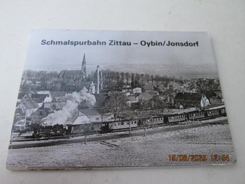 Kaartenset van de smalspoorbaan Zittau Oybin Jonsdorf, Verzamelen, Spoorwegen en Tramwegen, Zo goed als nieuw, Trein, Kaart of Prent