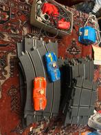 Vintage Racebaan met 2 Auto's, Elektrisch, Ophalen, Overige merken, Racebaan