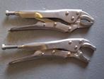 2 Griptangen - Gebruikt, Doe-het-zelf en Verbouw, Gereedschap | Handgereedschap, Ophalen of Verzenden, Gebruikt