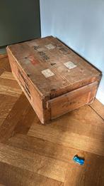 Houten kist, Huis en Inrichting, Woonaccessoires | Kisten, Ophalen, Minder dan 50 cm, 50 tot 100 cm, Zo goed als nieuw