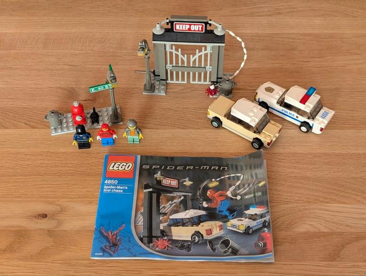 Lego 4850  Spider-Man's first chase uit 2003, Kinderen en Baby's, Speelgoed | Duplo en Lego, Zo goed als nieuw, Ophalen of Verzenden