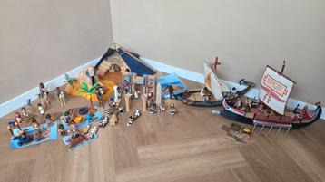 Playmobil Egypte Sets - Piramide, Tempel, Boot & Meer! beschikbaar voor biedingen