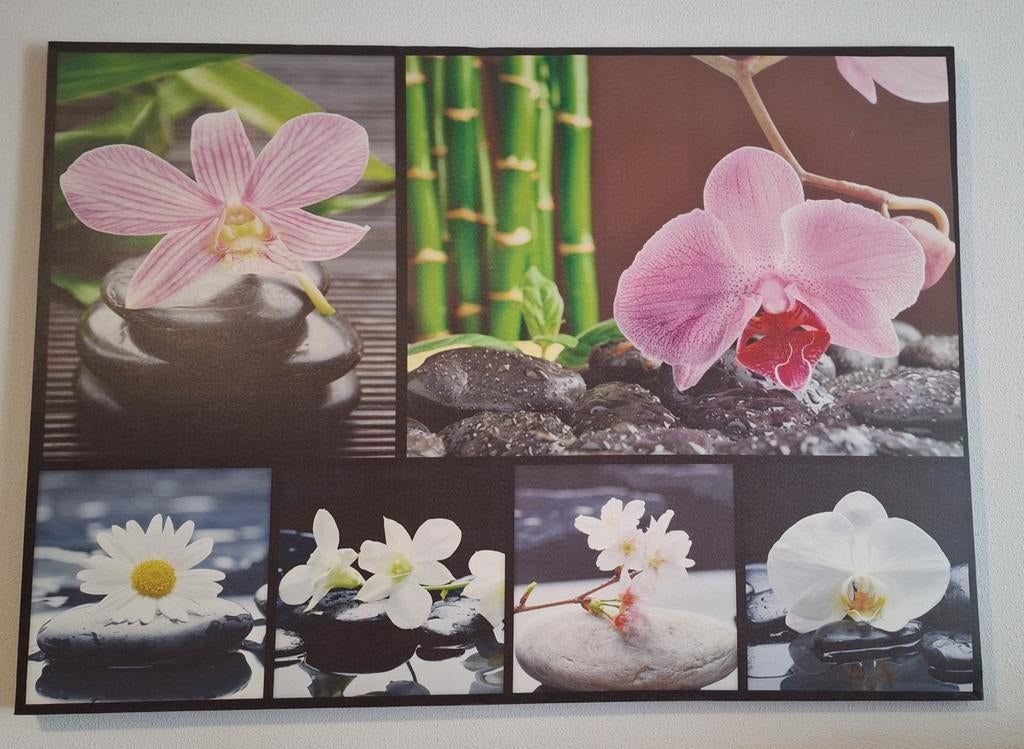bloemenschilderij, Antiek en Kunst, Ophalen of Verzenden