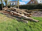 Houten Balken / Stookhout - circa 14m3, Tuin en Terras, Haardhout, Ophalen, Overige houtsoorten