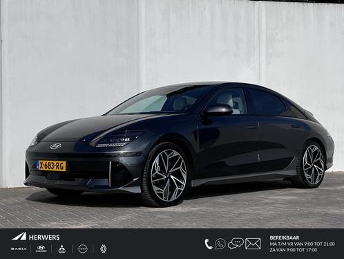 Hyundai IONIQ 6 Lounge 77.4 kWh / Trekhaak afneembaar 1.500, Auto's, Hyundai, Bedrijf, Te koop, IONIQ 6, 360° camera, ABS, Achteruitrijcamera