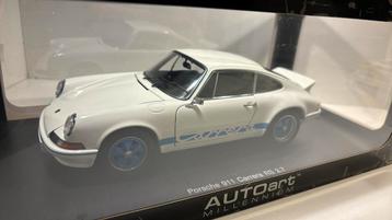 Porsche 911 Carrera RS 2.7 Autoart 1.18 actie beschikbaar voor biedingen