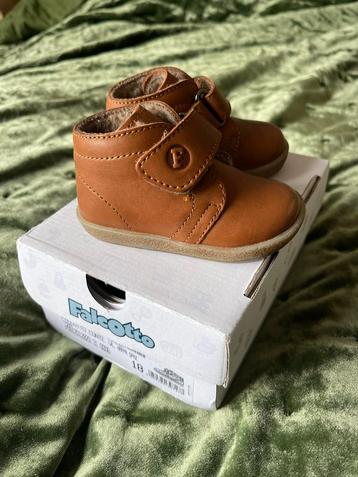 Falcotto leren schoentjes maat 18 - Nieuw! beschikbaar voor biedingen