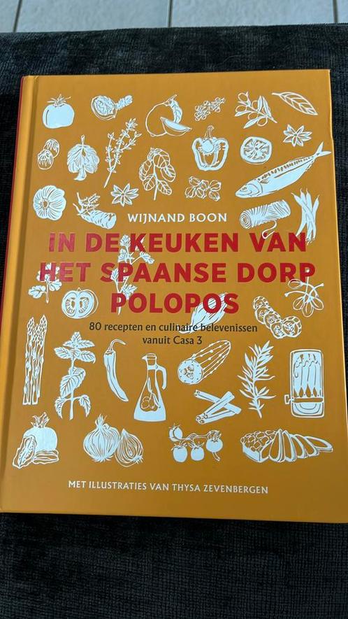 In de keuken van het Spaanse dorp Polopos -Wijnand Boon, Boeken, Kookboeken, Zo goed als nieuw, Spanje, Ophalen of Verzenden