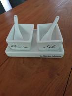 Riviera Maison Zout & Peper Set, Overige materialen, Ophalen of Verzenden, Zo goed als nieuw, Vaatwasserbestendig