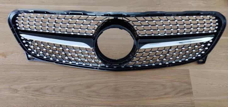 Diamond grill voor Mercedes-Benz GLA w156 X156 GLA180 GLA200, Auto diversen, Tuning en Styling, Ophalen of Verzenden