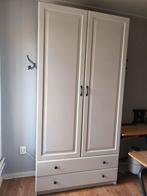 Mooie grote Ikea Pax kledingkast met deuren en laden wit, Ophalen, Overige materialen, 200 cm of meer, 50 tot 100 cm