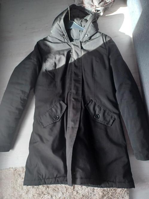 Zwarte winterjas - Attentif Paris - Maat M, Kleding | Dames, Jassen | Winter, Gedragen, Maat 38/40 (M), Zwart, Ophalen