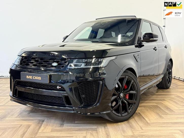 Land Rover Range Rover Sport 5.0 V8 SC SVR|PANO|576PK|VOL|IN, Auto's, Land Rover, Bedrijf, Te koop, 4x4, ABS, Achteruitrijcamera