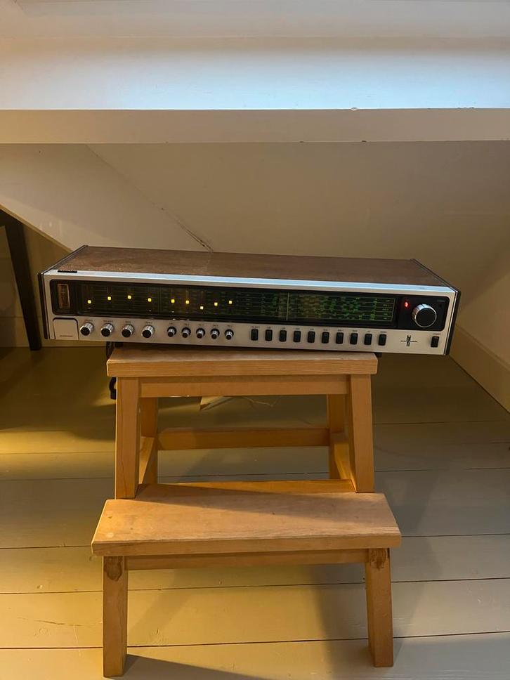 Vintage Philips versterker - Werkt goed!, Muziek en Instrumenten, Orgels, Zo goed als nieuw, Orgel, 2 klavieren, Ophalen