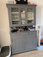 Buffetkast / servieskast met 3 lades - 125x55x210 cm, antiek, Ophalen