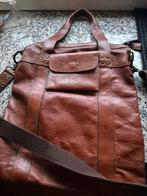 Laptoptas Fossil heren/dames leren tas, Overige merken, Bruin, Nieuw, Ophalen of Verzenden