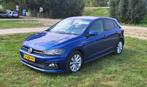 Volkswagen Polo 1.0 TSI Highline R-Line navi sportinterieur, Auto's, Volkswagen, Voorwielaandrijving, Stof, Euro 6, Blauw