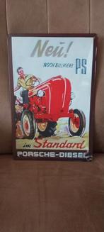 Porsche-Diesel Standard 20x30 cm, Verzamelen, Merken en Reclamevoorwerpen, Ophalen of Verzenden, Nieuw, Reclamebord