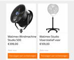 Wind machine, Audio, Tv en Foto, Fotografie | Fotostudio en Toebehoren, Ophalen, Zo goed als nieuw, Overige typen
