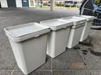 4 x Ikea Hallbar 10L prullenbak, Ophalen, Zo goed als nieuw, Kunststof, Minder dan 50 cm