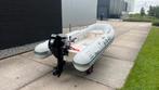 Diesel rubbing rib 330 met mercury 15pk injectie, Watersport en Boten, Rubberboten, Zo goed als nieuw, Benzine, Minder dan 70 pk