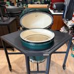 Showroommodel Large + Egg Workspace Corner, Tuin en Terras, Houtskoolbarbecues, Ophalen, Zo goed als nieuw, Biggreenegg, Met accessoires