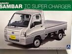 Aoshima 1/24 Subaru Sambar 007372, Hobby en Vrije tijd, Modelbouw | Auto's en Voertuigen, Overige merken, Auto, Groter dan 1:32