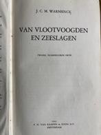 Van vlootvoogden en zeeslagen - J.C.M. Warnsinck, Gelezen, J.C.M. Warnsinck, Ophalen of Verzenden, Overige onderwerpen