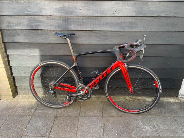 Scott Foil 20 full carbon fiets, Fietsen en Brommers, Fietsen | Racefietsen, Overige merken, Meer dan 20 versnellingen, Carbon