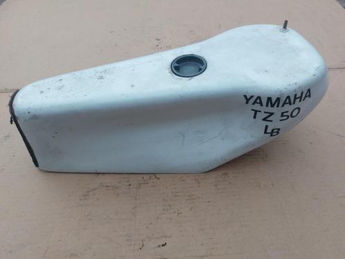 witte Yamaha TZ 50 kunststof tank benzinetank, Fietsen en Brommers, Brommeronderdelen | Oldtimers, Yamaha, Tank, Ophalen of Verzenden