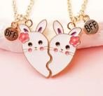 Meisjes kettinkje Best Bunny Friends Forever (setje), Ophalen of Verzenden, Nieuw