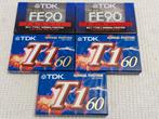 TDK Cassettebandjes - Nieuw & Gesealed - Normal Position, Ophalen of Verzenden, Nieuw in verpakking, 2 t/m 25 bandjes, Onbespeeld