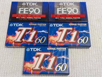TDK Cassettebandjes - Nieuw & Gesealed - Normal Position beschikbaar voor biedingen