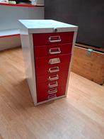 Ijzeren goed werkende lade kastje, Huis en Inrichting, Kasten | Ladekasten, Ophalen, Gebruikt, 5 laden of meer, 50 tot 100 cm