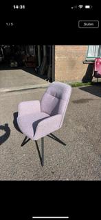 8 x eetkamer stoelen draaibaar, Ophalen, Zo goed als nieuw, Stof